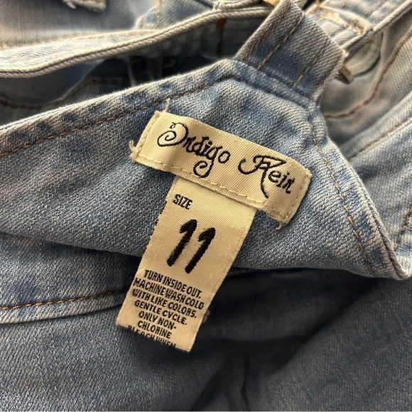 Indigo Rein Light Blue Denim Overalls (Junior) 11 - Picture 4 of 9